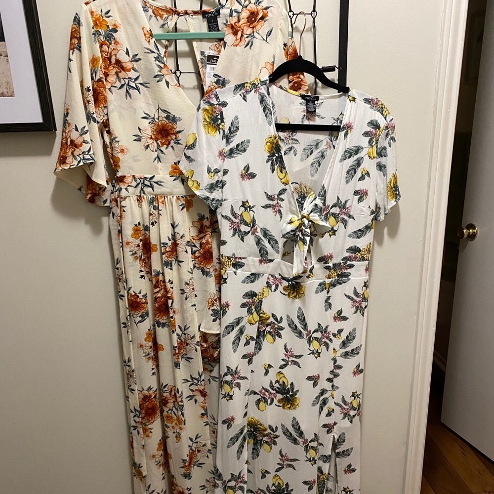 Two Maxi Dresses